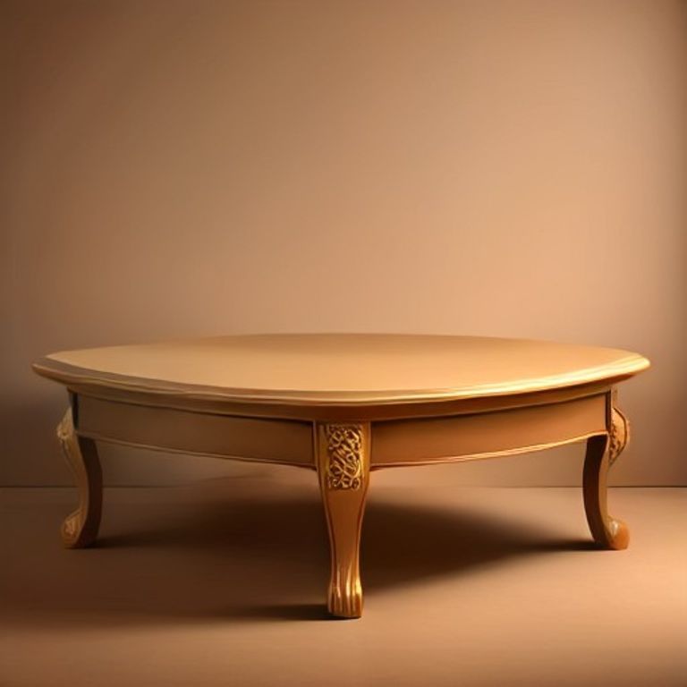 MS Premium Classic Sheesham Wood (Beige Gold) - 1000