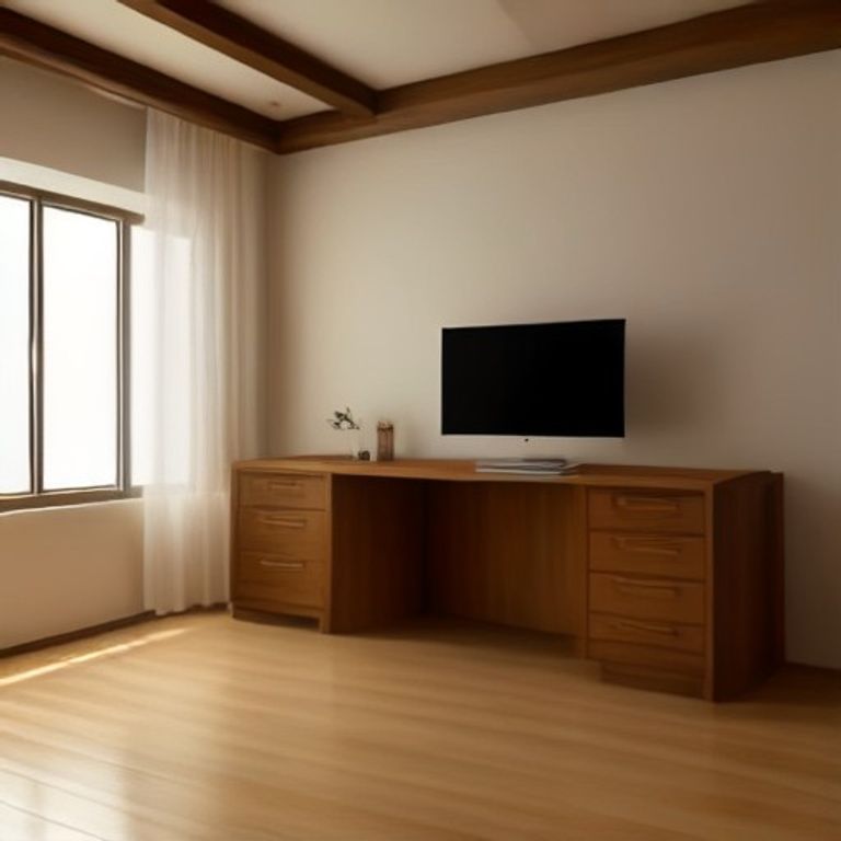 MS Modern Designer Teak Wood (Royal Oak) - 110