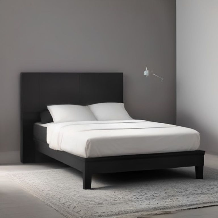 MS Low-Profile Platform Sheesham Wood (Charcoal Gray) - 6
