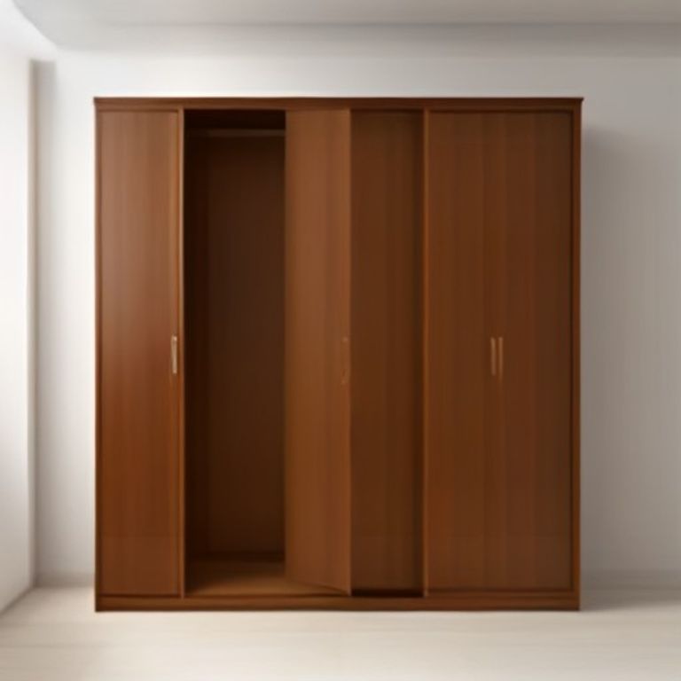 MS Walk-in Wardrobe System Teak Wood (Royal Oak) - 33