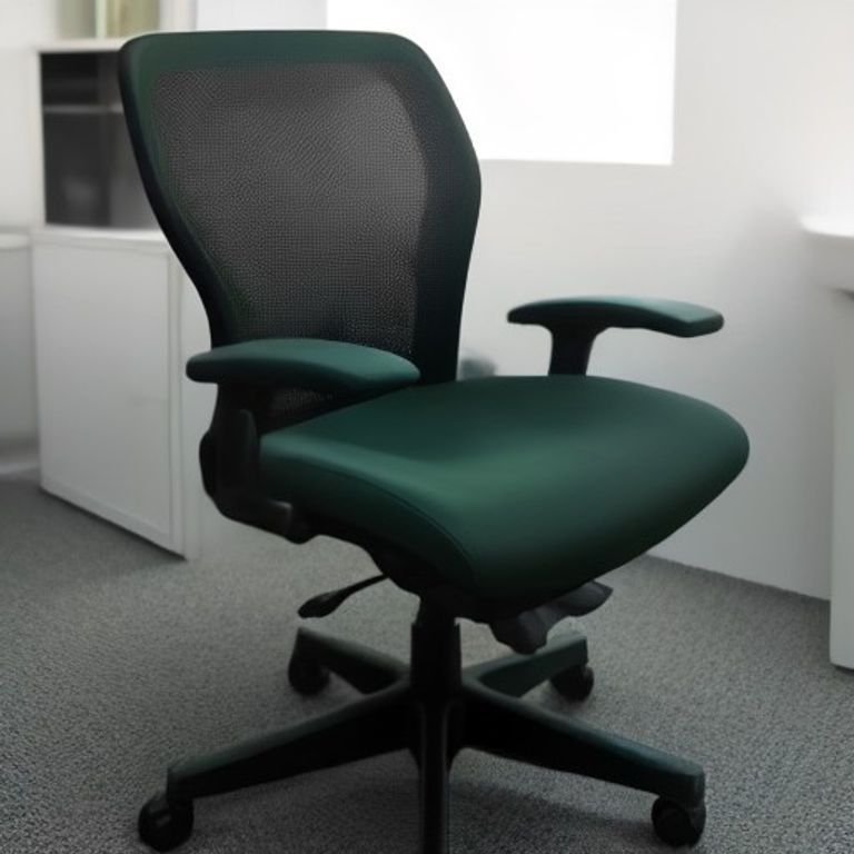 MS High-Back Mesh Ergonomic Rosewood (Forest Green) - 41