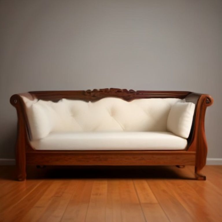 MS Solid Wood Frame Lounge Rosewood (Royal Oak) - 59