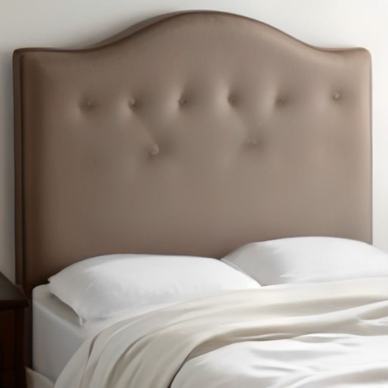 MS Plush Headboard Panel High-Grade Metal (Classic Tan) - 65