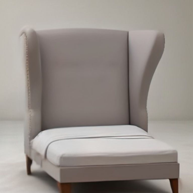 MS Upholstered Wingback High-Grade Metal (Royal Oak) - 69
