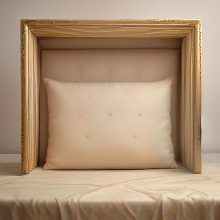 MS Handcrafted Solid Premium Fabric (Beige Gold) - 88